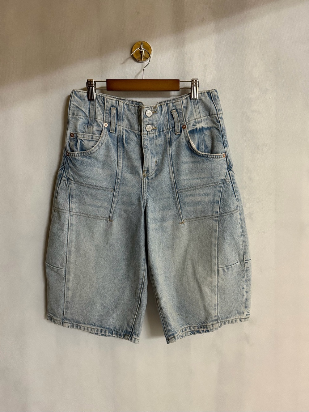 We The Free Extreme Measures Barrel Shorts Size 26 Break The Rules NWOT - Picture 5 of 6